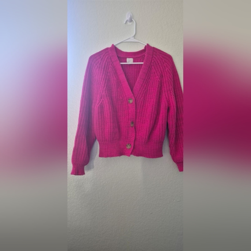 a new day Fuchsia Women's Cardigan